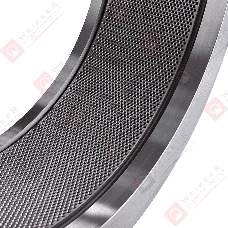 Kotevní kroužková matrice na pelety pro kočky